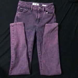 Guess Purple/Pink 1981 Skinny Jeans Size 24
